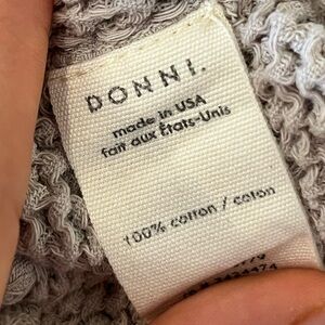 DONNI waffle pants